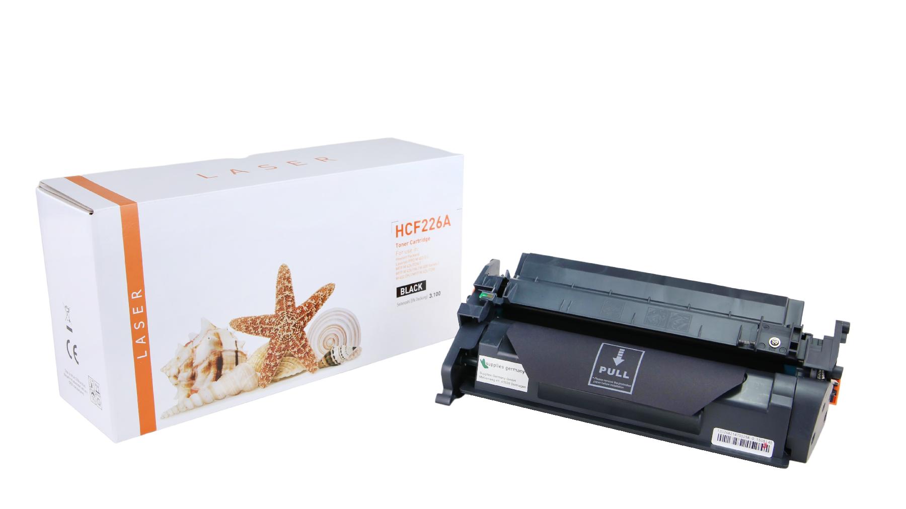 CF226A alternativ Toner black für HP / CF226A / 3.100 Seiten