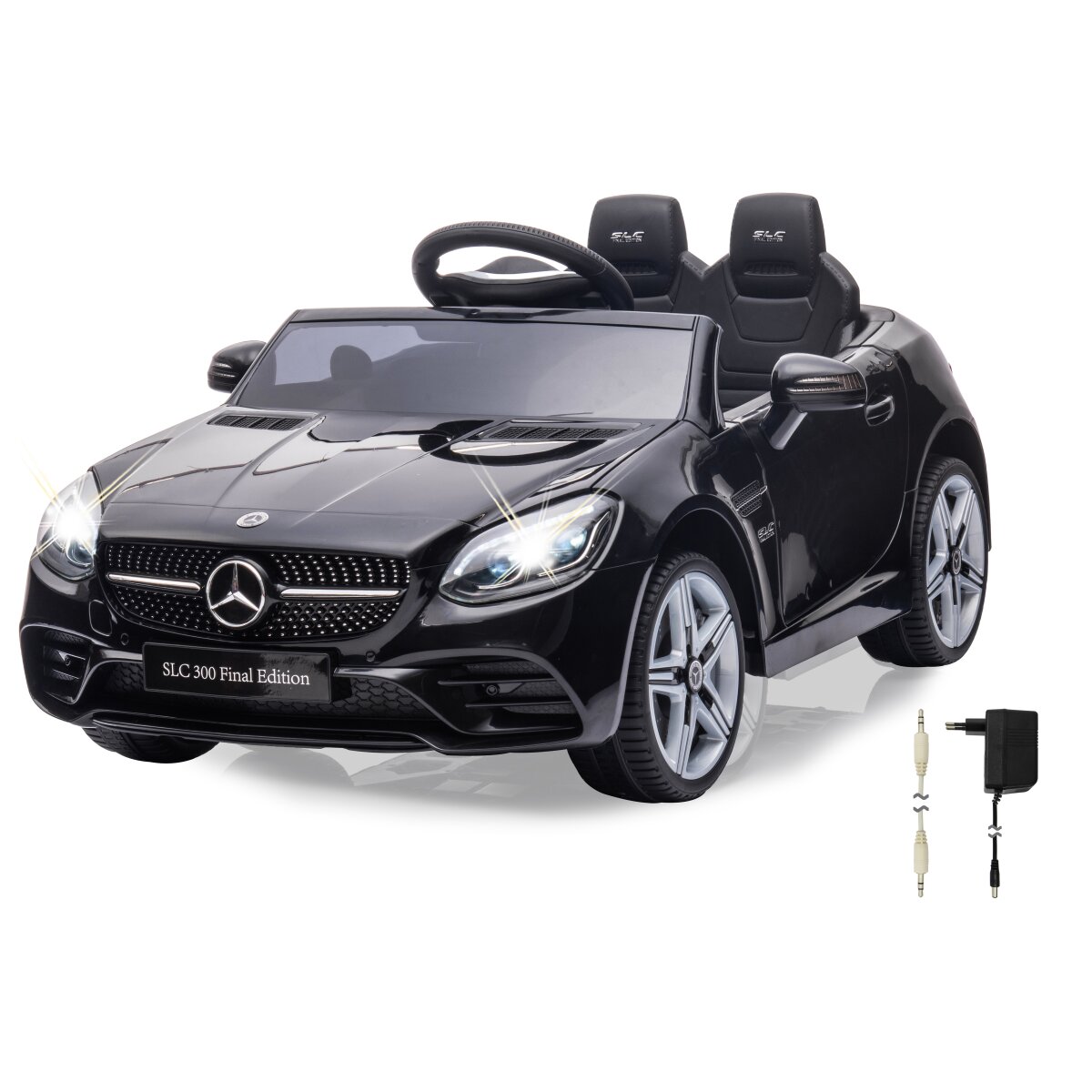 Kinderfahrzeug Mercedes-Benz SLC schwarz