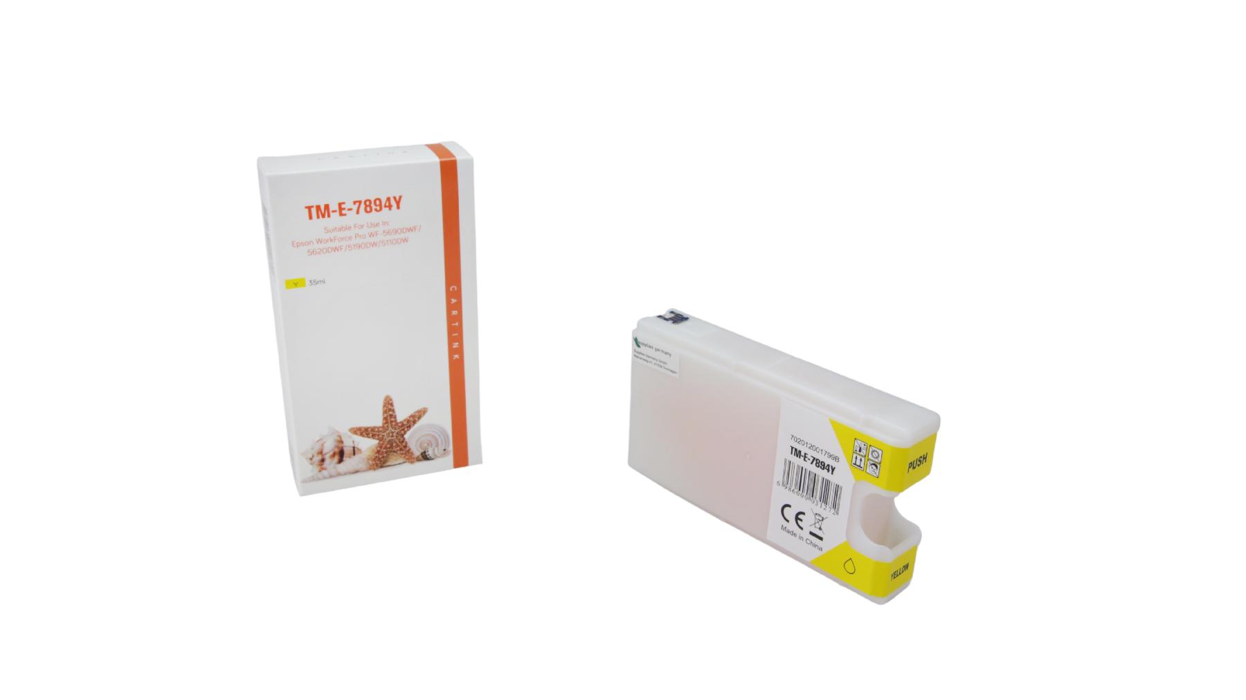 T7894 alternativ Seestern Tinte gelb für Epso / C13T78940 / 35ml