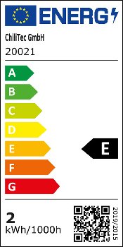 LED Unterbauleuchte "SMD pro" 27cm, 2W, 190lm, 3000k, Licht warmweiß