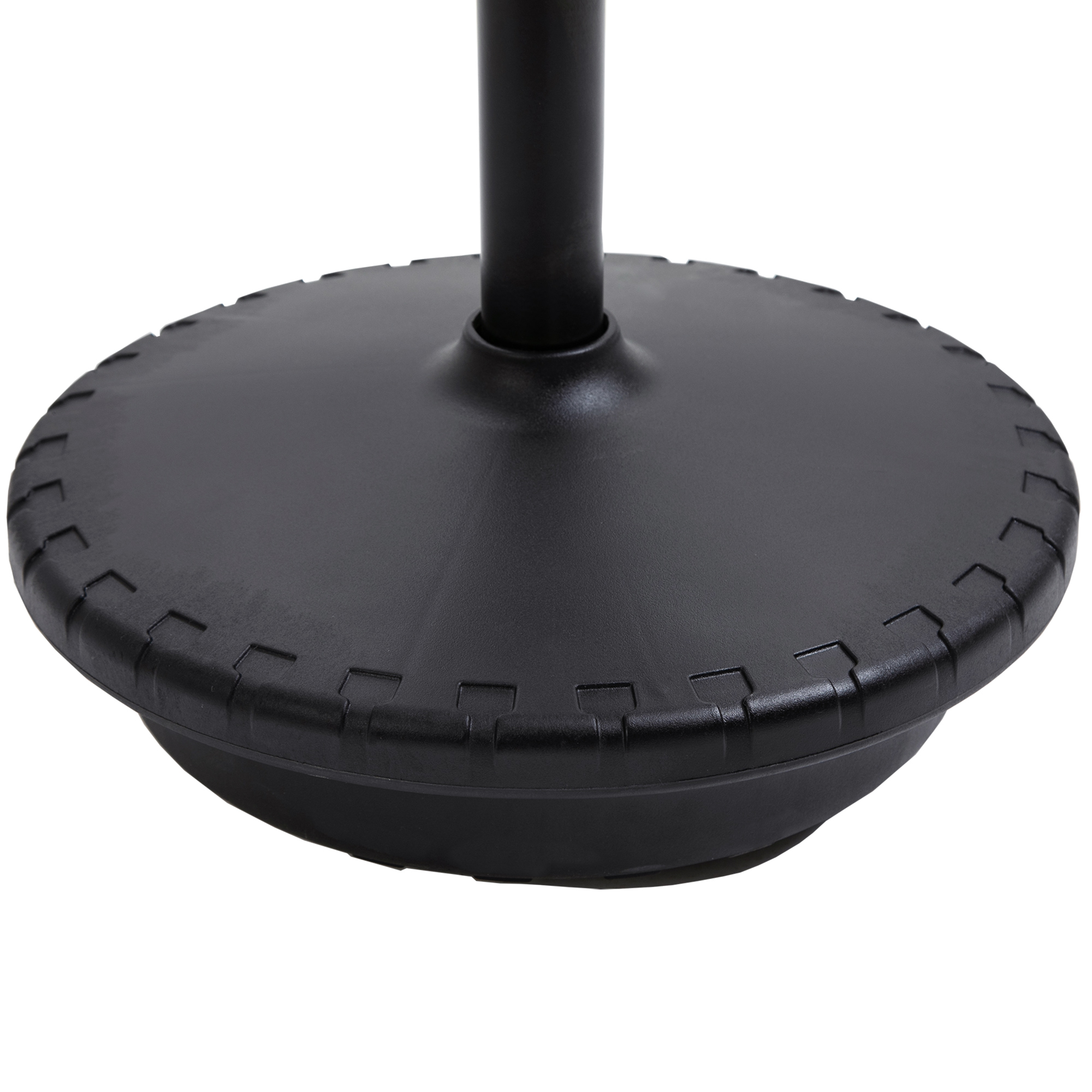 Bürohocker mit Schwenkfunktion, ergonomischer Hocker, höhenverstellbar 65,5-83,5 cm 120° neigbar Grau