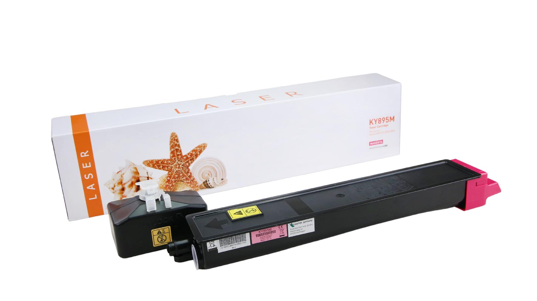 TK895M alternativ Toner Magenta für Kyocera / TK895M / 6.000 Seiten TK895M alternativ Toner Magenta für Kyocera / TK895M / 6.000 Seiten