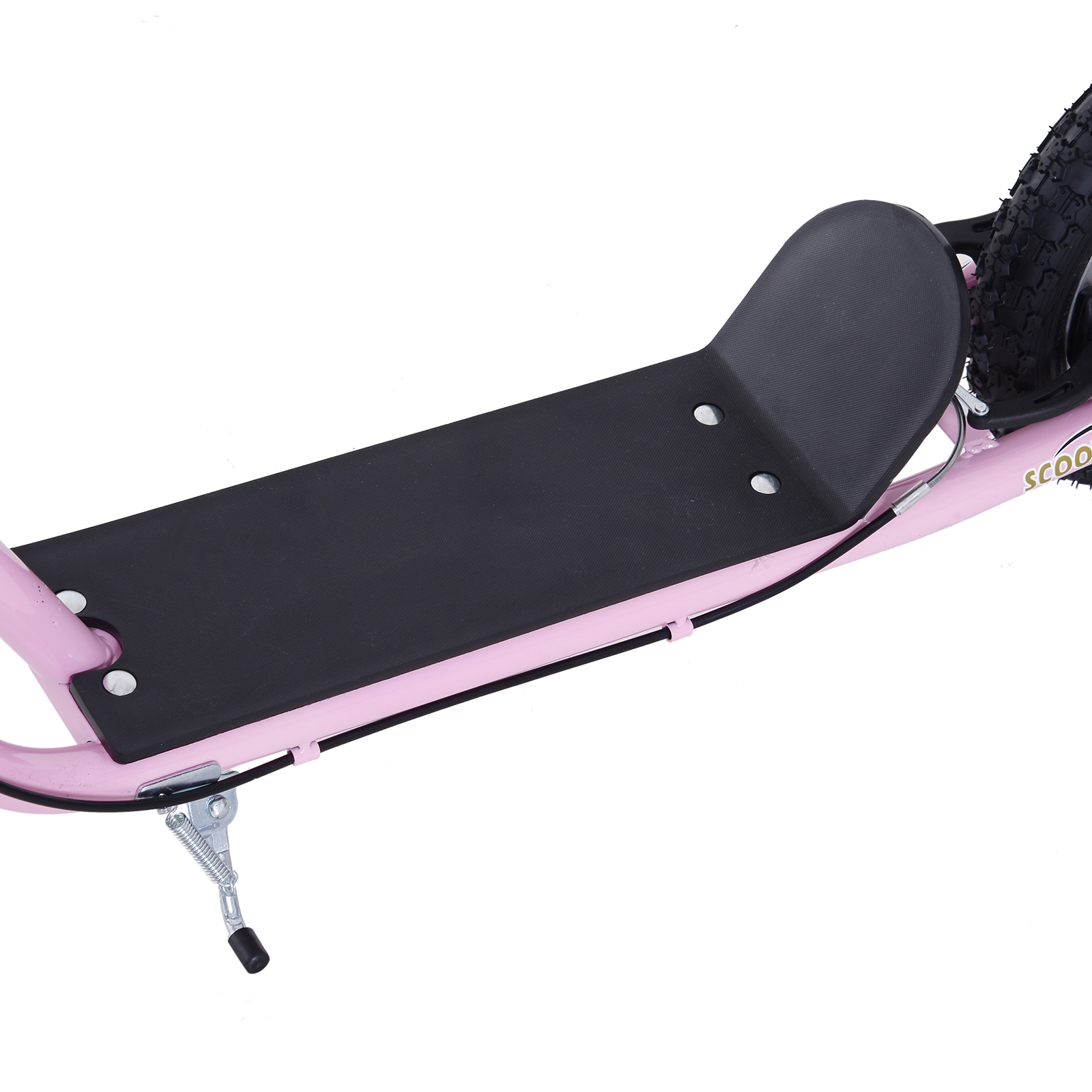 Kinderroller mit Luftreifen Kickscooter Scooter Tretroller Cityroller für Kinder Kickboard 16 Zoll ab 5 Jahre Höhenverstellbar Rosa 143 x 58 x 92-100 cm