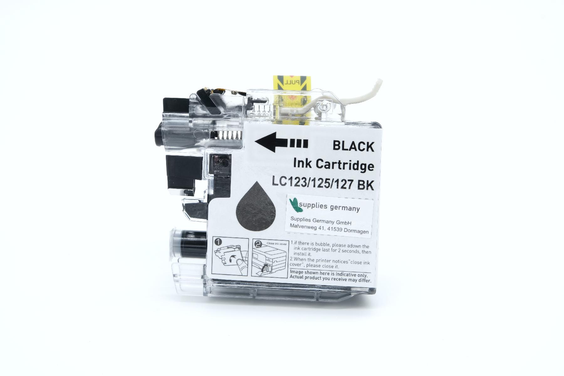 LC127BK alternativ Tinte black Brother / LC127BK / 28ml LC127BK alternativ Tinte black Brother / LC127BK / 28ml