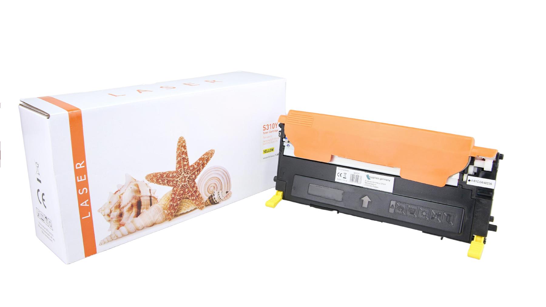 CLP310Y alternativ Toner yellow Samsung / CLTY4092S / 1.000 Seiten CLP310Y alternativ Toner yellow Samsung / CLTY4092S / 1.000 Seiten