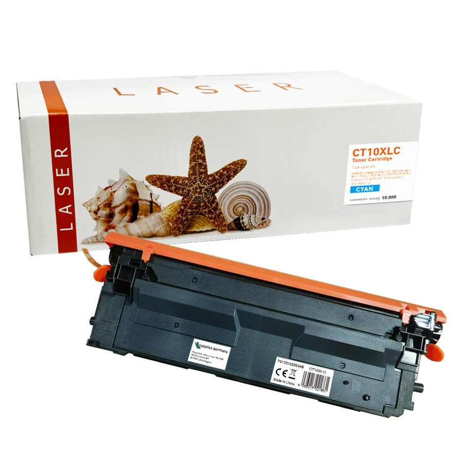 T10XLC alternativ Toner cyan für Canon / 4565C001 / 10.000 Seiten