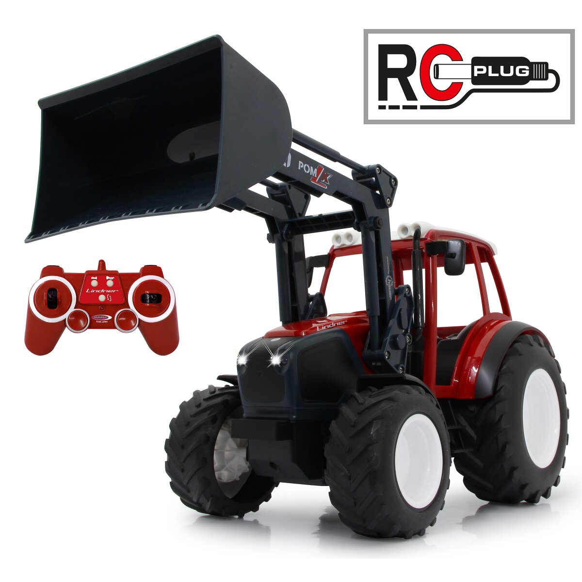 Lindner Geotrac mit Frontlader 1:16 2,4GHz Lindner Geotrac mit Frontlader 1:16 2,4GHz