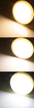 LED Deckenleuchte "BUTON" mit PIR-Sensor, Ø 23cm, 10/15/18W - 3000/4000/6000k