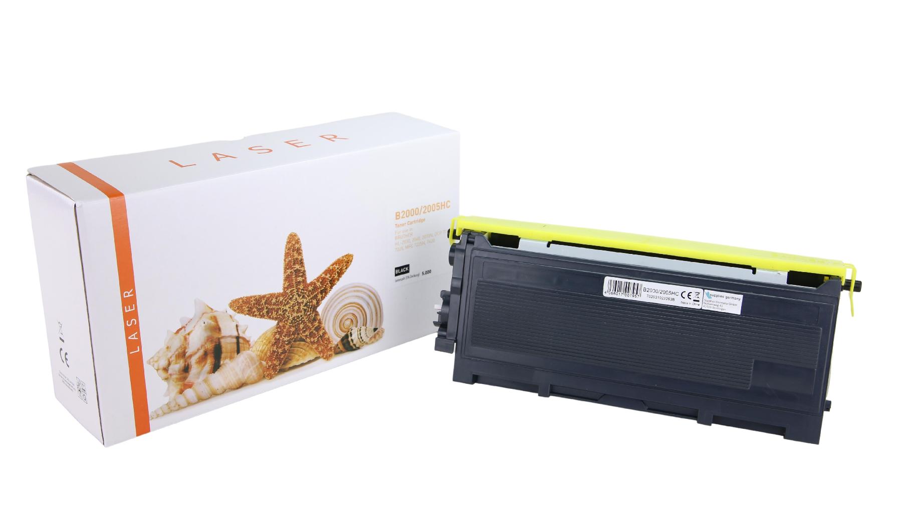TN2000/2005HC alternativ Toner black / TN2000HC / 5.000 Seiten TN2000/2005HC alternativ Toner black / TN2000HC / 5.000 Seiten