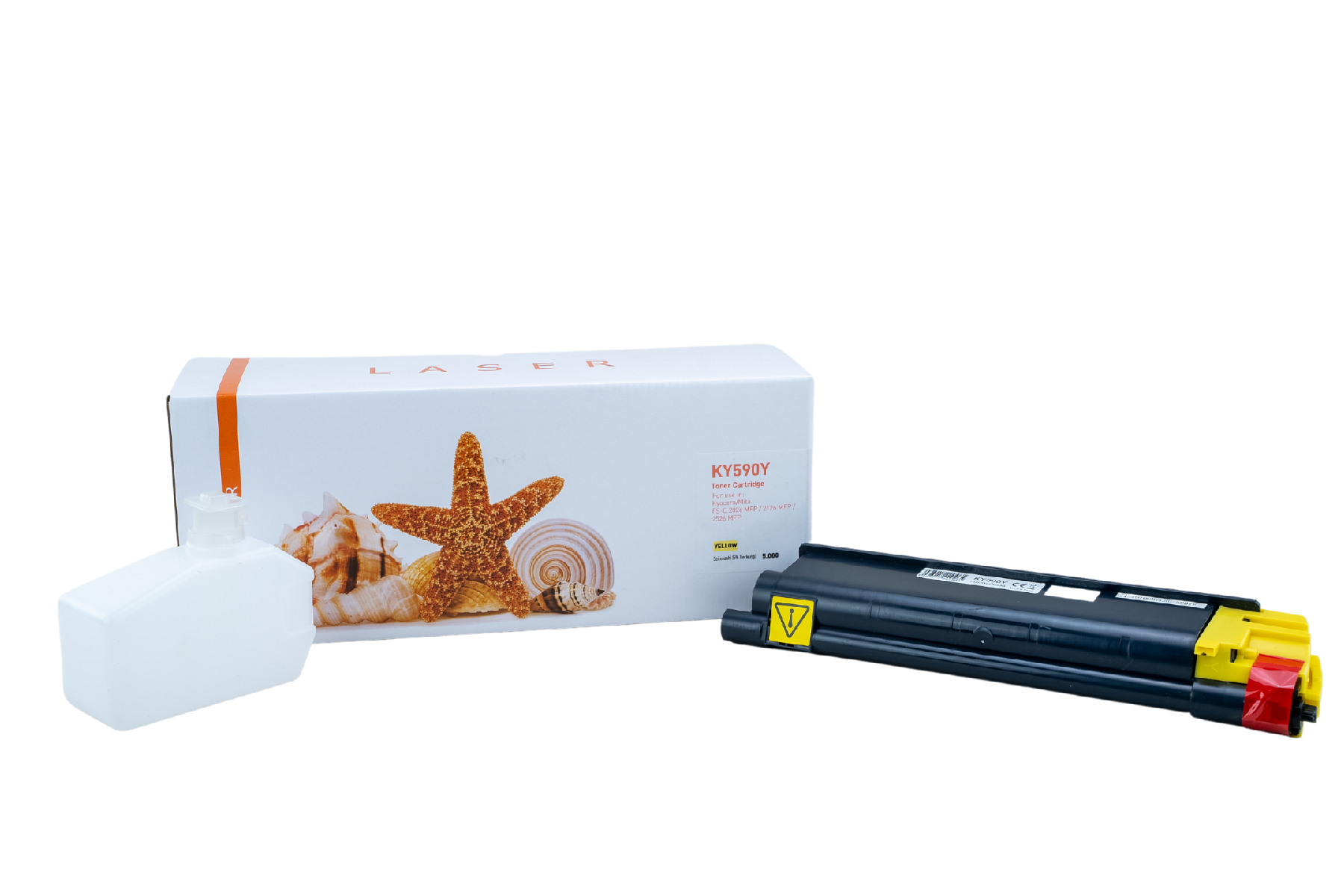 TK590Y alternativ Toner gelb für Kyocera / TK590Y / 5.000 Seiten TK590Y alternativ Toner gelb für Kyocera / TK590Y / 5.000 Seiten