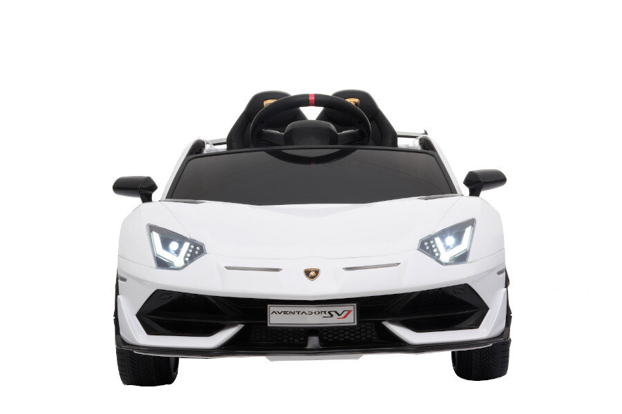Kinderfahrzeug Lamborghini Aventador SVJ - weiß