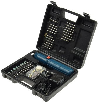 Mini-Bohrmaschinen Set "DrillX" mit Akku - 60-teilig, 10.000upm mit Aufsätzen Mini-Bohrmaschinen Set "DrillX" mit Akku - 60-teilig, 10.000upm mit Aufsätzen
