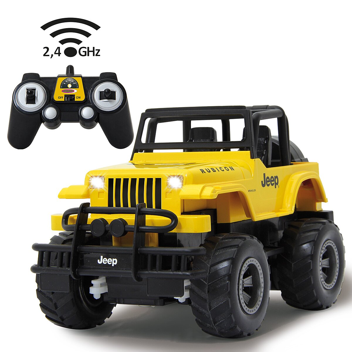 Jeep Wrangler Rubicon 1:20 gelb 2,4GHz Jeep Wrangler Rubicon 1:20 gelb 2,4GHz