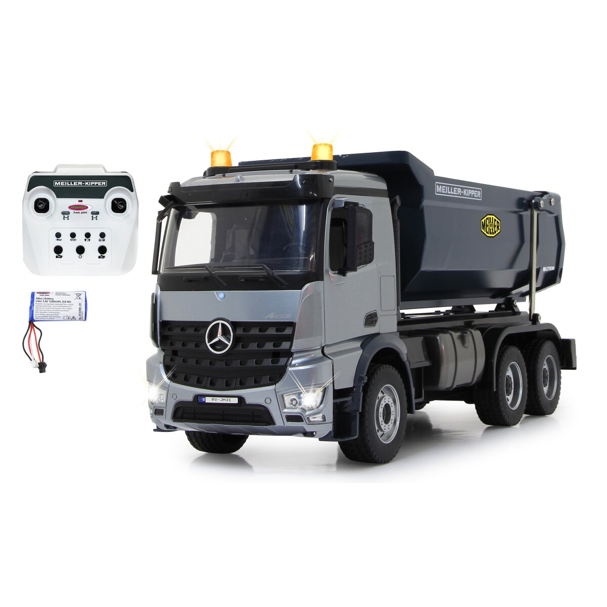 Muldenkipper Mercedes-Benz Arocs Metal Meiller 1:20 2,4GHz