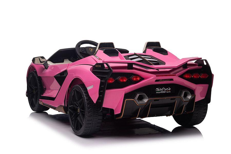 Kinderfahrzeug Lamborghini SIAN 2 Sitzer - pink