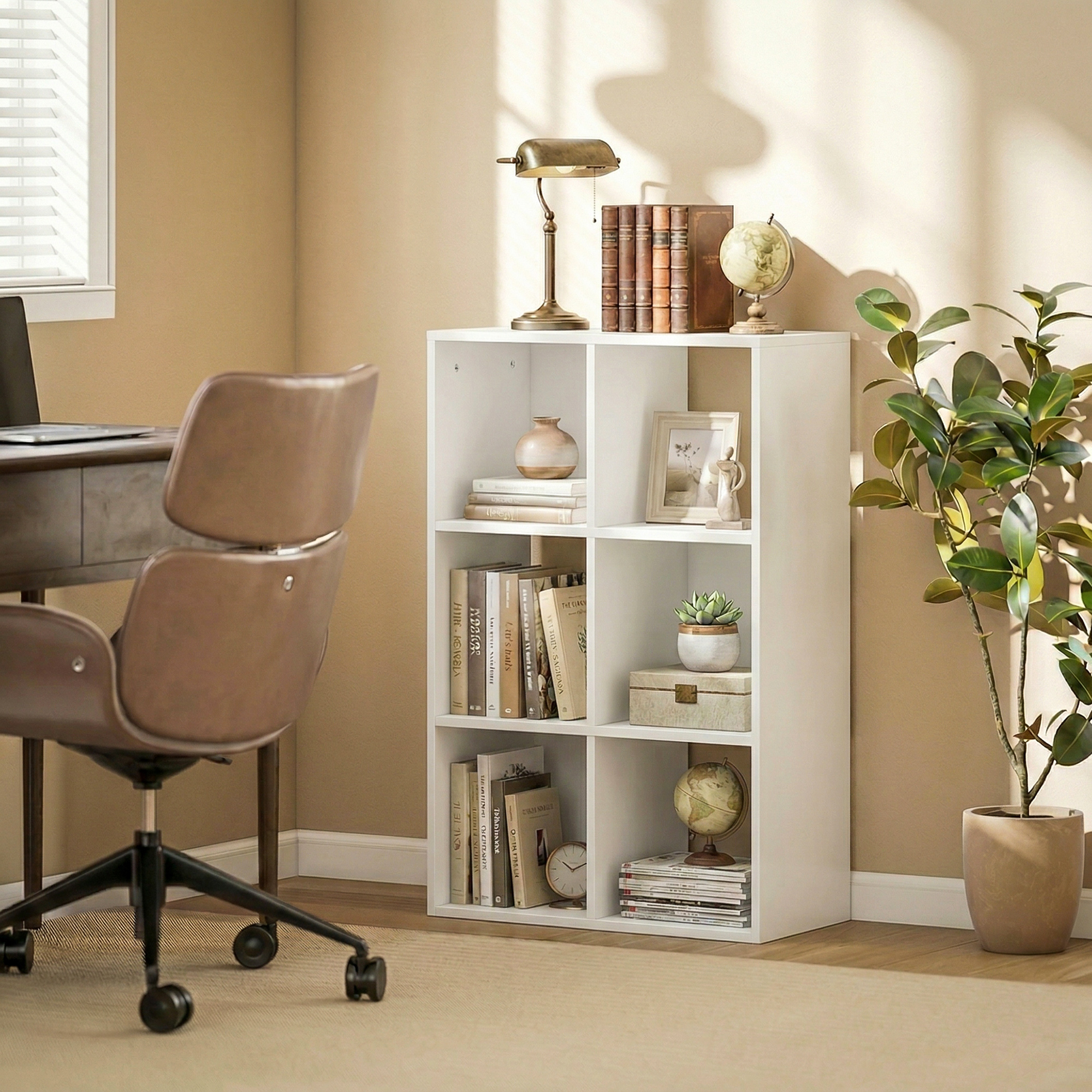 Bücherregal Standregal mit 3 Ebenen Schmal Regal mit Kippschutz Aufbewahrungsregal für Wohnzimmer Schlafzimmer Büro Weiß
