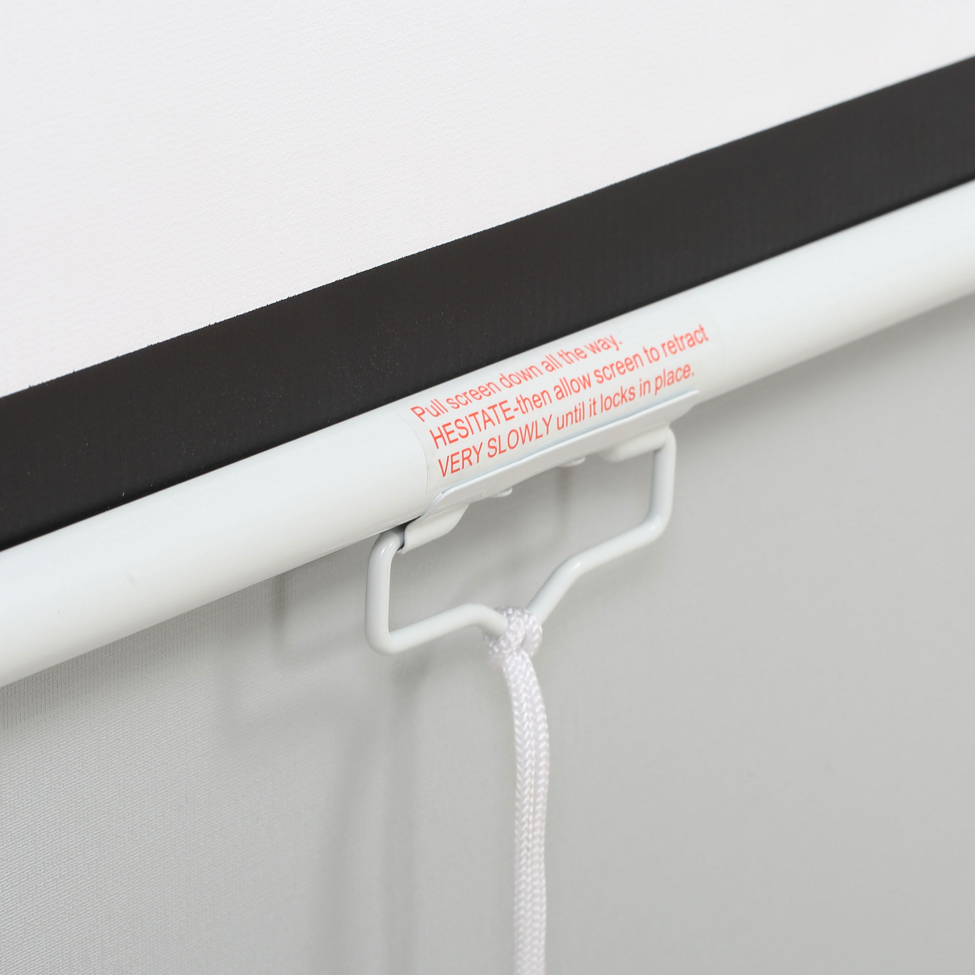 Beamer Leinwand 203 x 152 cm 100 Zoll 4:3/ 16:9 Projektionsleinwand Manuell für Heimkino