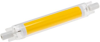 LED Strahler 8W R7s "RS118 COB8dim" / 360°, 3000k, 887lm, 118mm, warmweiß