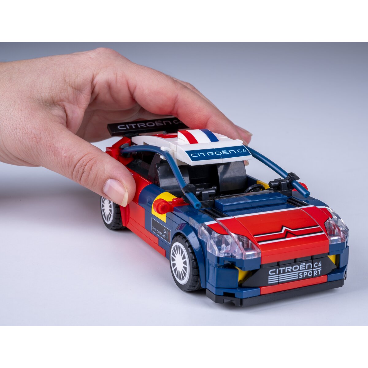 CaDA Set C55033W 2008 Citroën C4 WRC 1:24 Bricks