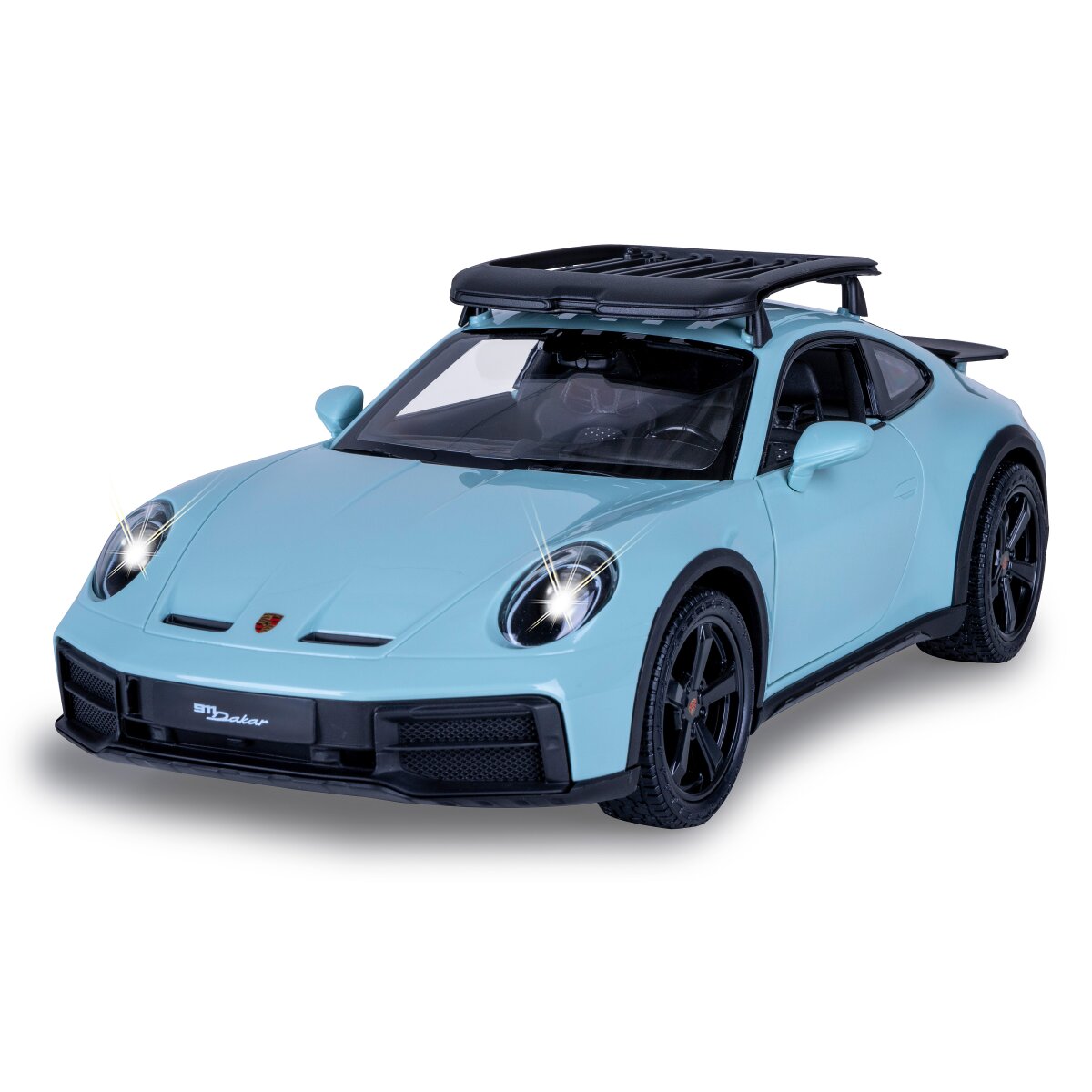 Porsche 911 Dakar 1:14 grün schattiert 2,4GHz Tür manuell