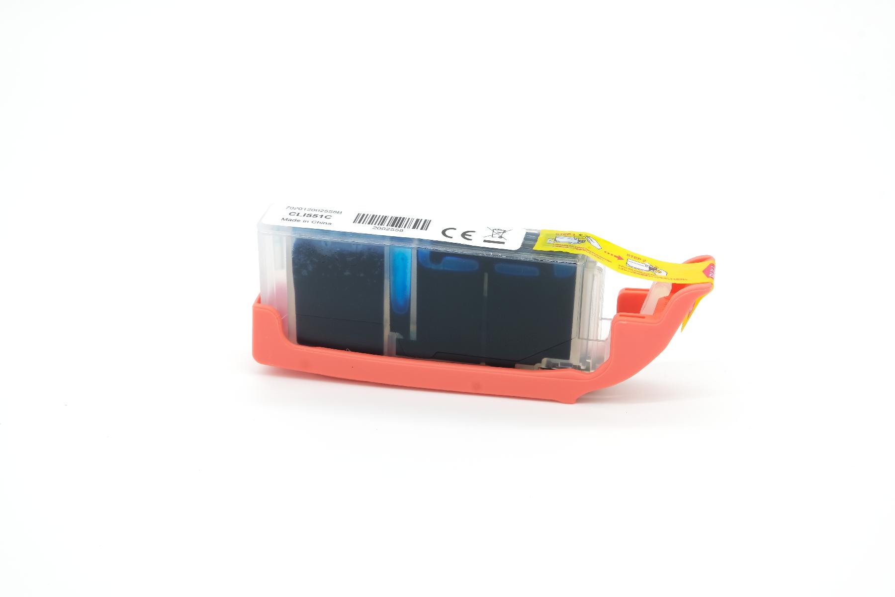 CLI551CXL alternativ Tinte Cyan für Canon / 6509B001 / 15ml