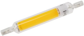 LED Strahler 8W R7s "RS118 COB8" / 360°, 4200k, 950lm, 118mm, neutralweiß