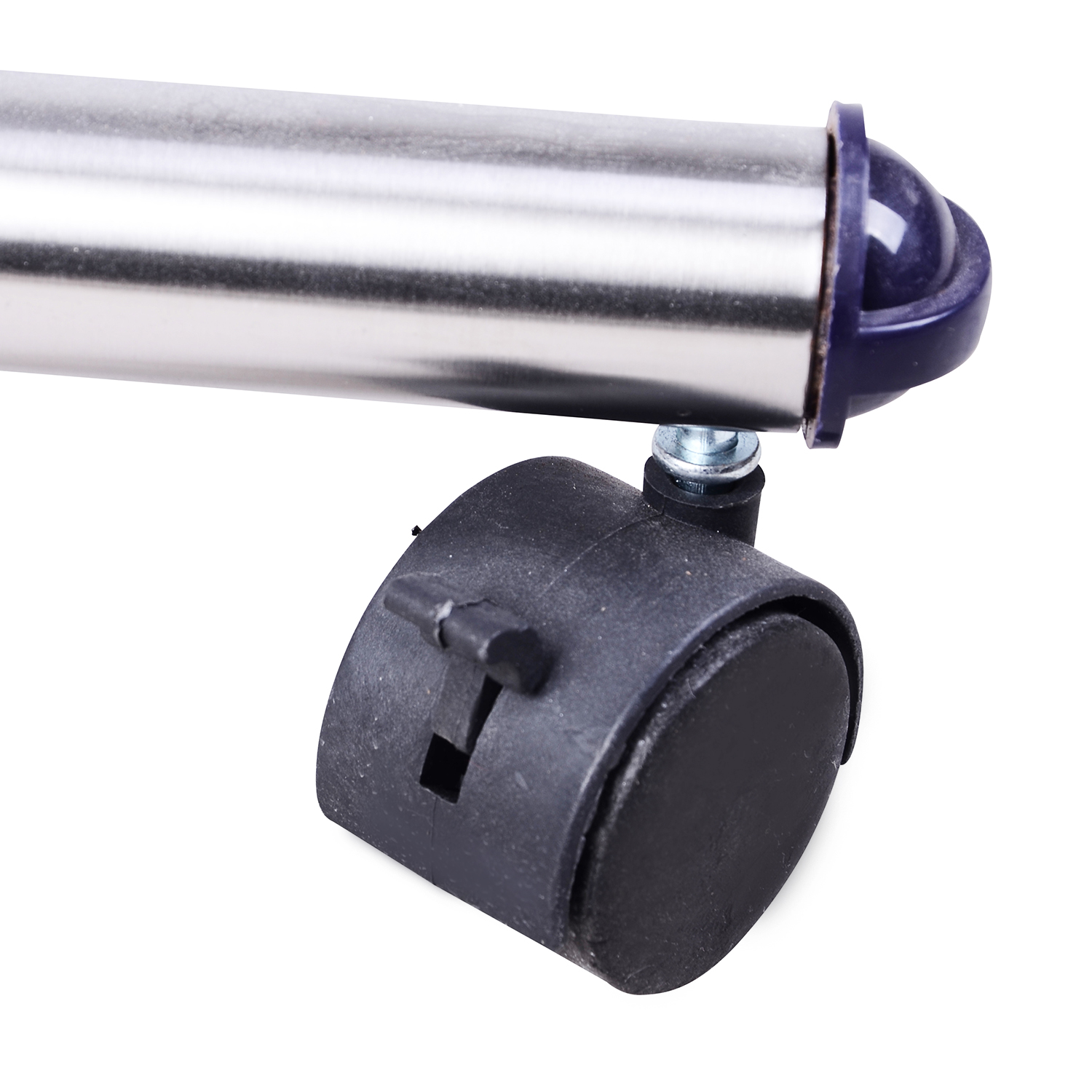 Garderobenständer Kleiderständer mit Rollen Höhenverstellbare und Ausziehbare Kleiderstange Wäscheständer Freistehender Garderobe für Eingangsbereich Edelstahl 86 x 45 x 95 cm