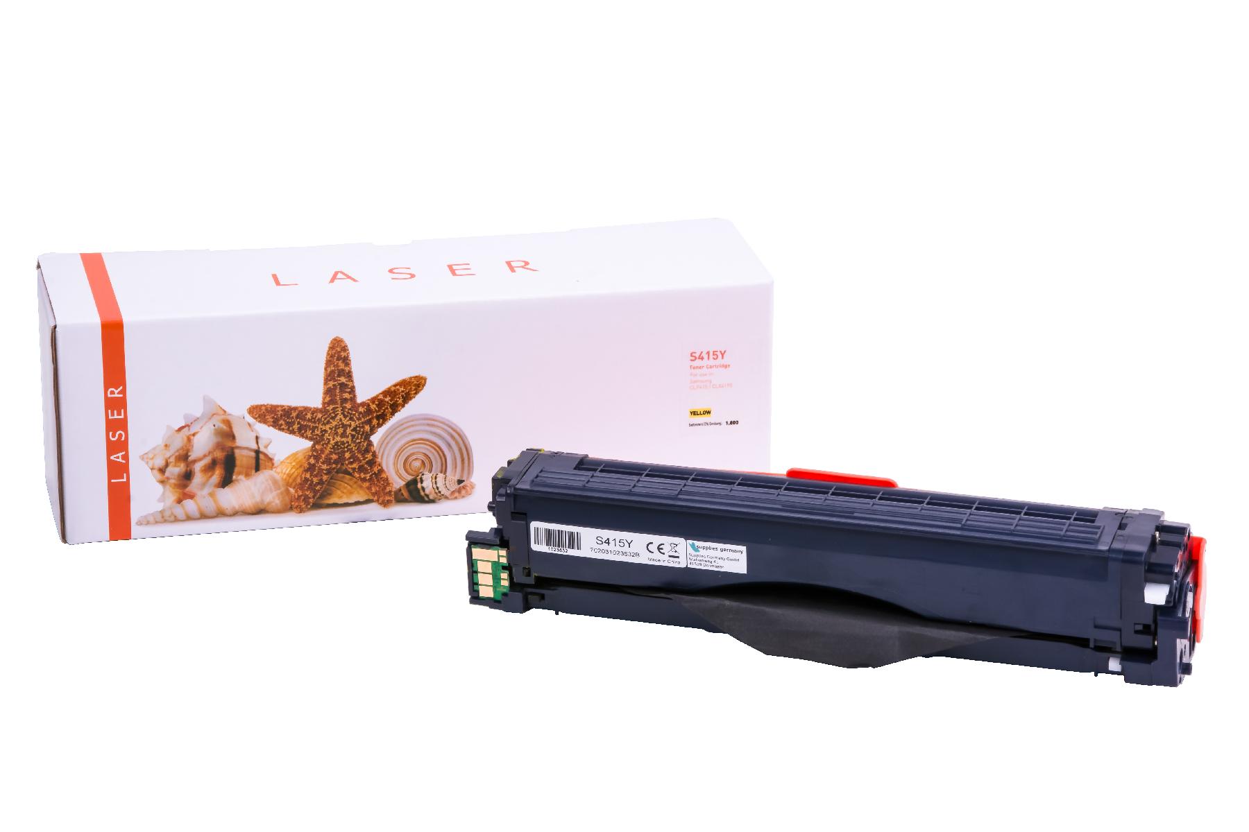 CLP415Y alternativ Toner gelb für Samsung / CLTY504S/ELS / 1.800 Seiten CLP415Y alternativ Toner gelb für Samsung / CLTY504S/ELS / 1.800 Seiten