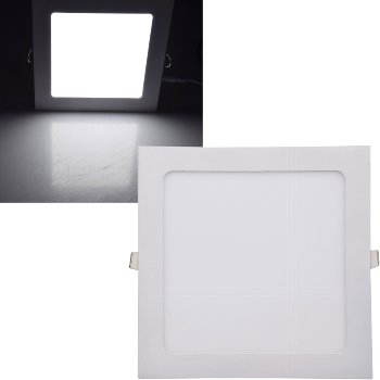 LED Licht-Panel "QCP-22Q", 22,5x22,5cm - 230V, 18W, 1650 Lumen,4200K /neutralweiß LED Licht-Panel "QCP-22Q", 22,5x22,5cm - 230V, 18W, 1650 Lumen,4200K /neutralweiß