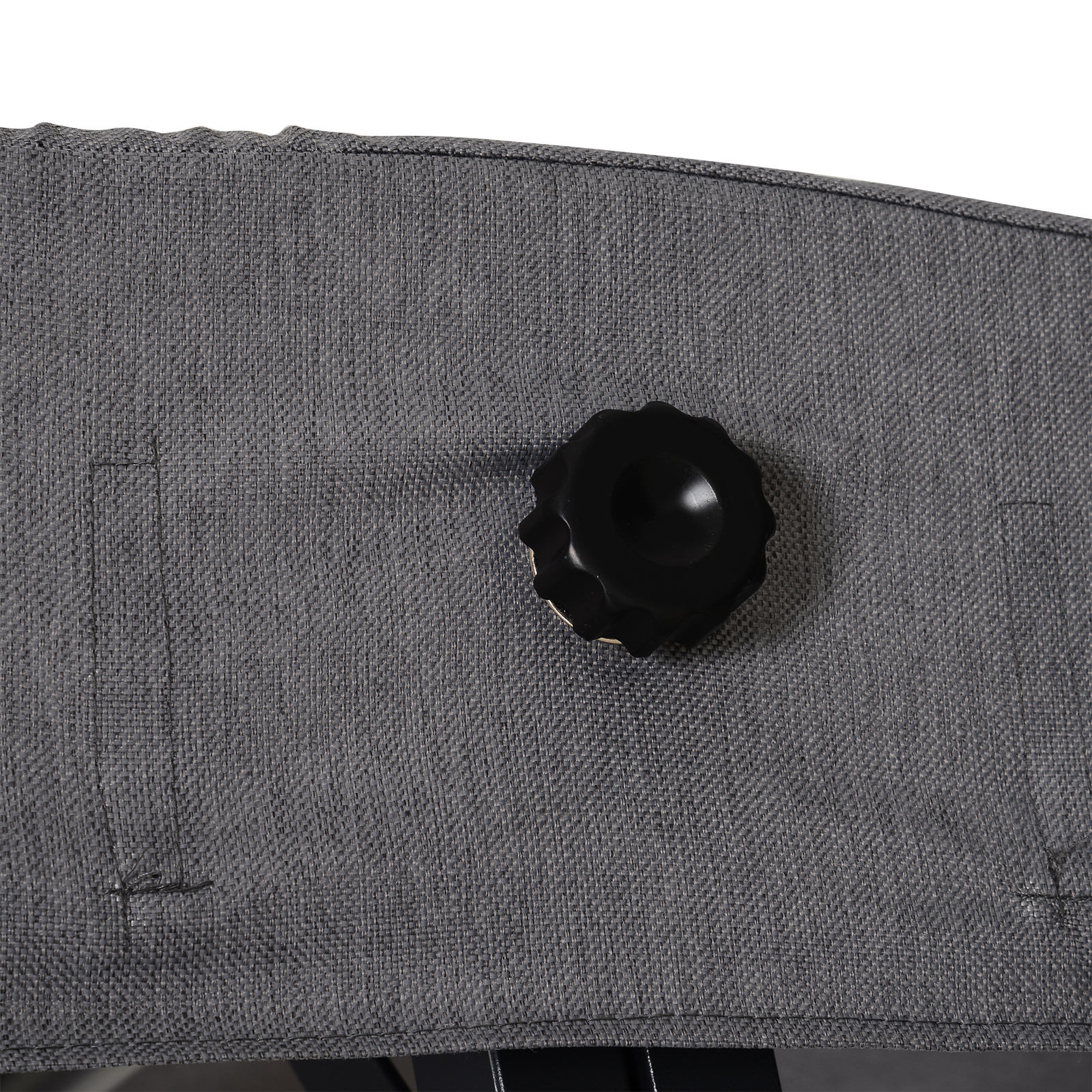 Hollywoodschaukel 3-Sitzer-Hollywoodschaukel, inkl. Kissen, wetterbeständig, 200 cm x 115 cm x 168 cm, Grau