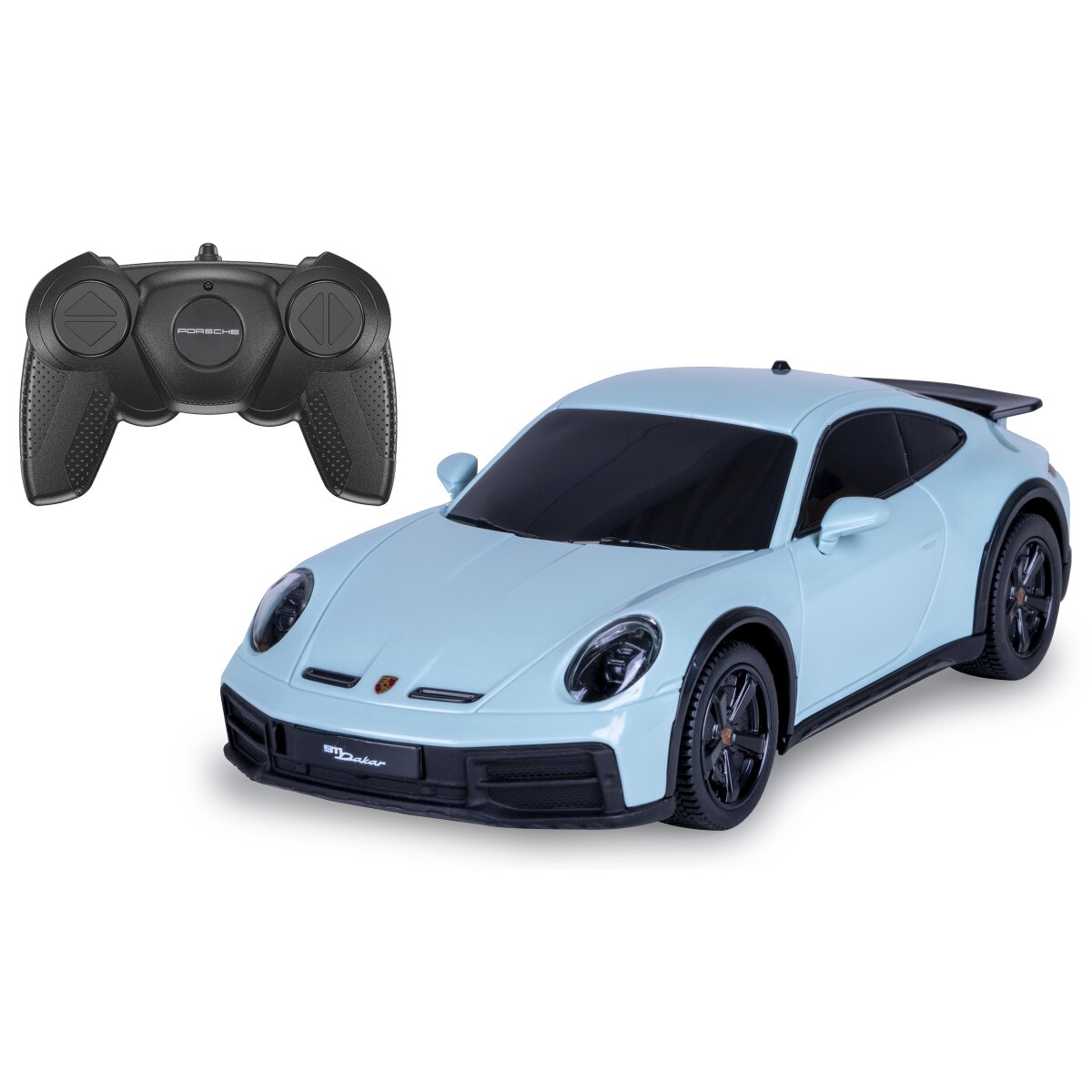 Porsche 911 Dakar 1:24 grün schattiert 2,4GHz