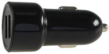 USB Kfz-Ladegerät "Duo 4,8A" 24W, In 12-24V=, Out 5V= 4,8A,  2x USB