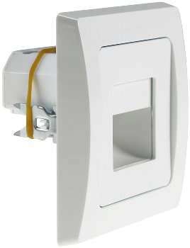 DELPHI LED-Einbauleuchte "COB" weiß, 80x80mm, 3000k, warmweiß, 55 Lumen
