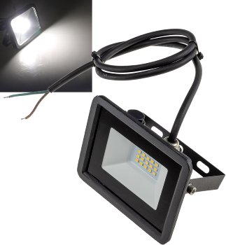 LED-Fluter SlimLine 11W, 12-24V= - IP65, 1012 Lumen, 4000K, neutralweiß LED-Fluter SlimLine 11W, 12-24V= - IP65, 1012 Lumen, 4000K, neutralweiß