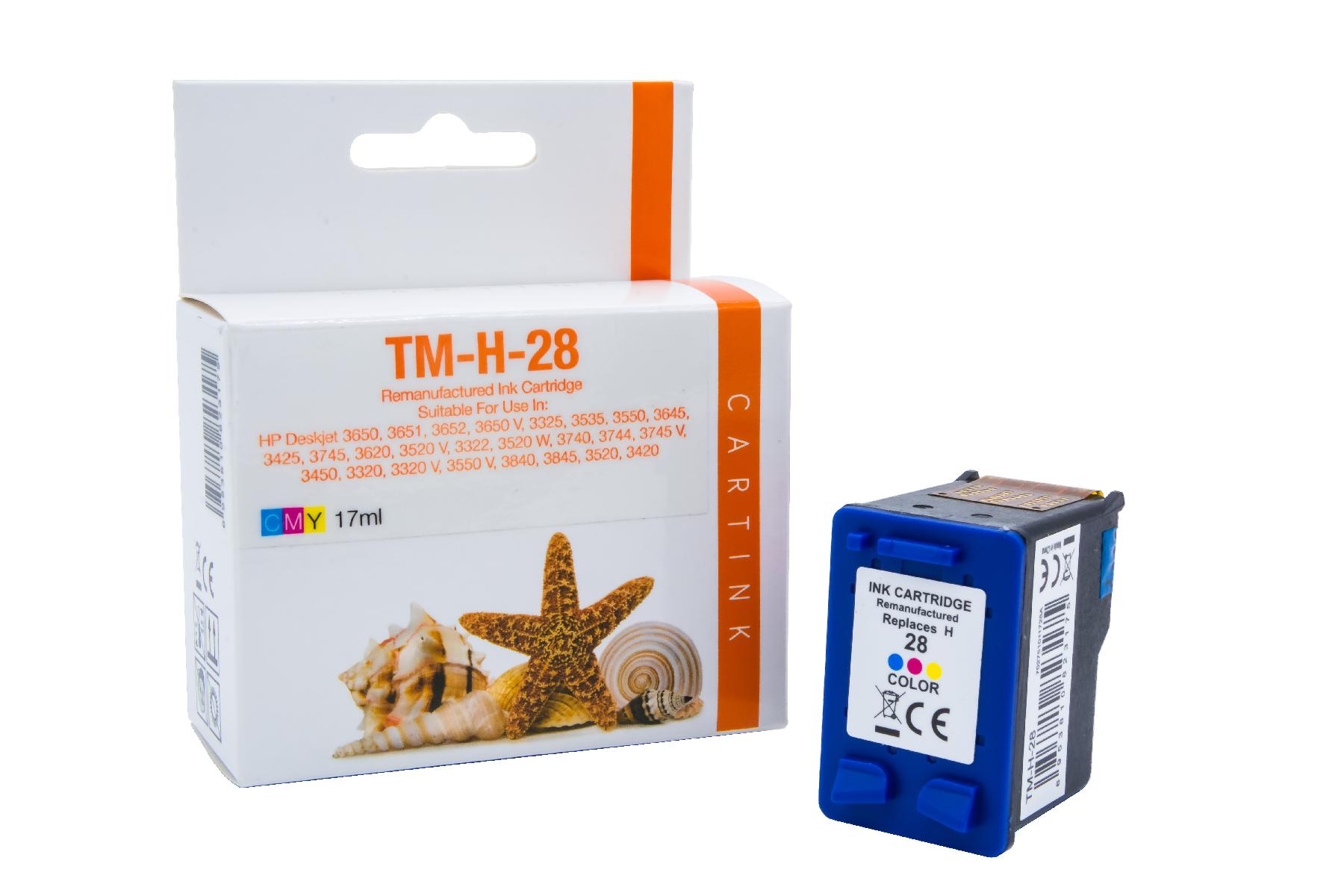 28A Refill Tinte Color für HP  / C8728AE / 17ml