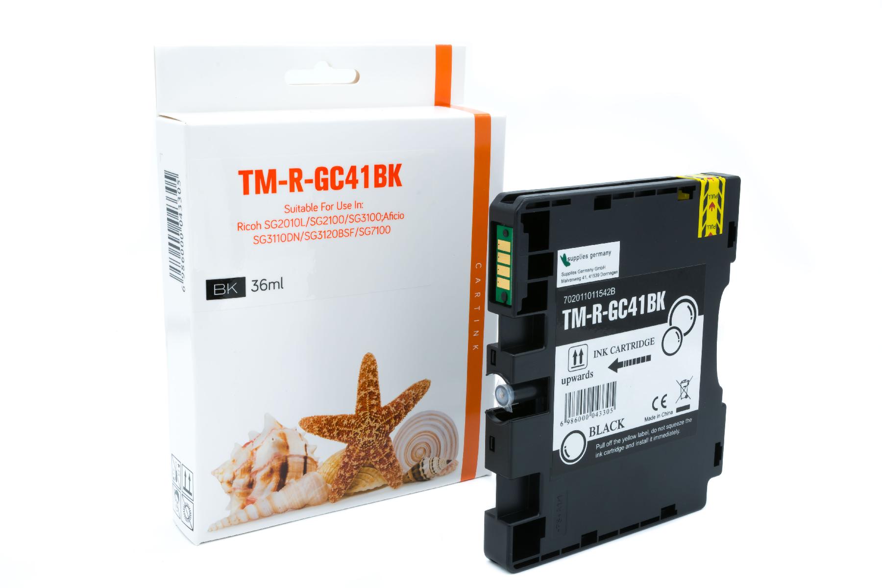 GC41KH Refill Tinte schwarz für Ricoh / 405761 / 2.500 Seiten GC41KH Refill Tinte schwarz für Ricoh / 405761 / 2.500 Seiten