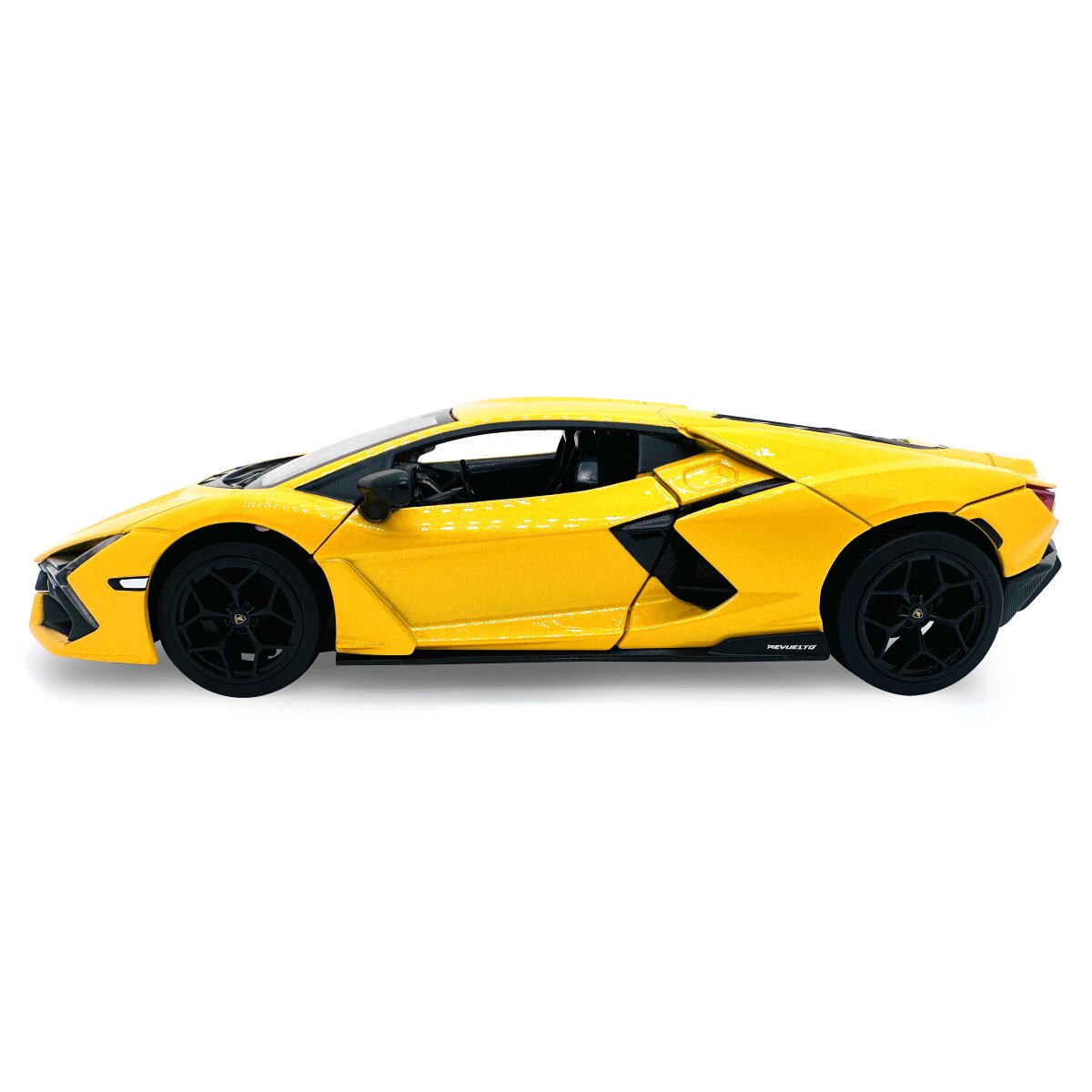 Lamborghini Revuelto Diecast 1:24 gelb inkl. Knopfzellen