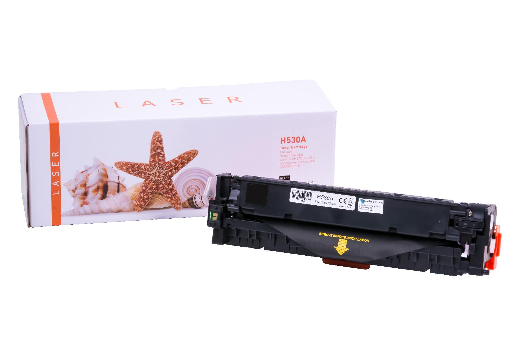 CC530A alternativ Toner black für HP / CC530A / 3.500 Seiten