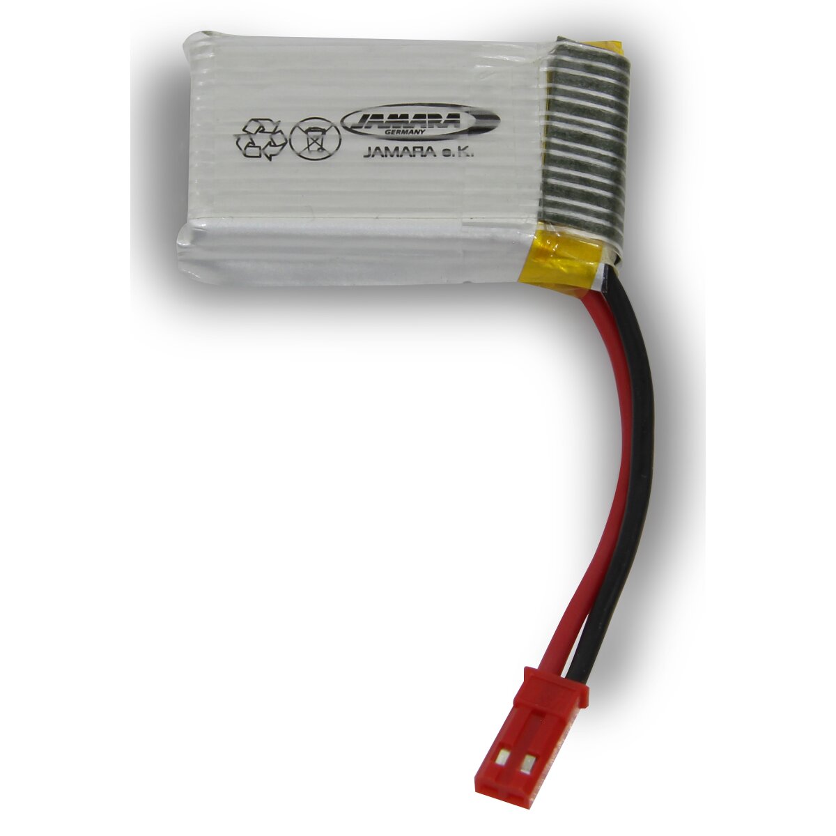 Lipo Lithium-Ion Polymer Akku 3,7V 650mAh 10C JST (BEC) 2,41Wh Lipo Lithium-Ion Polymer Akku 3,7V 650mAh 10C JST (BEC) 2,41Wh