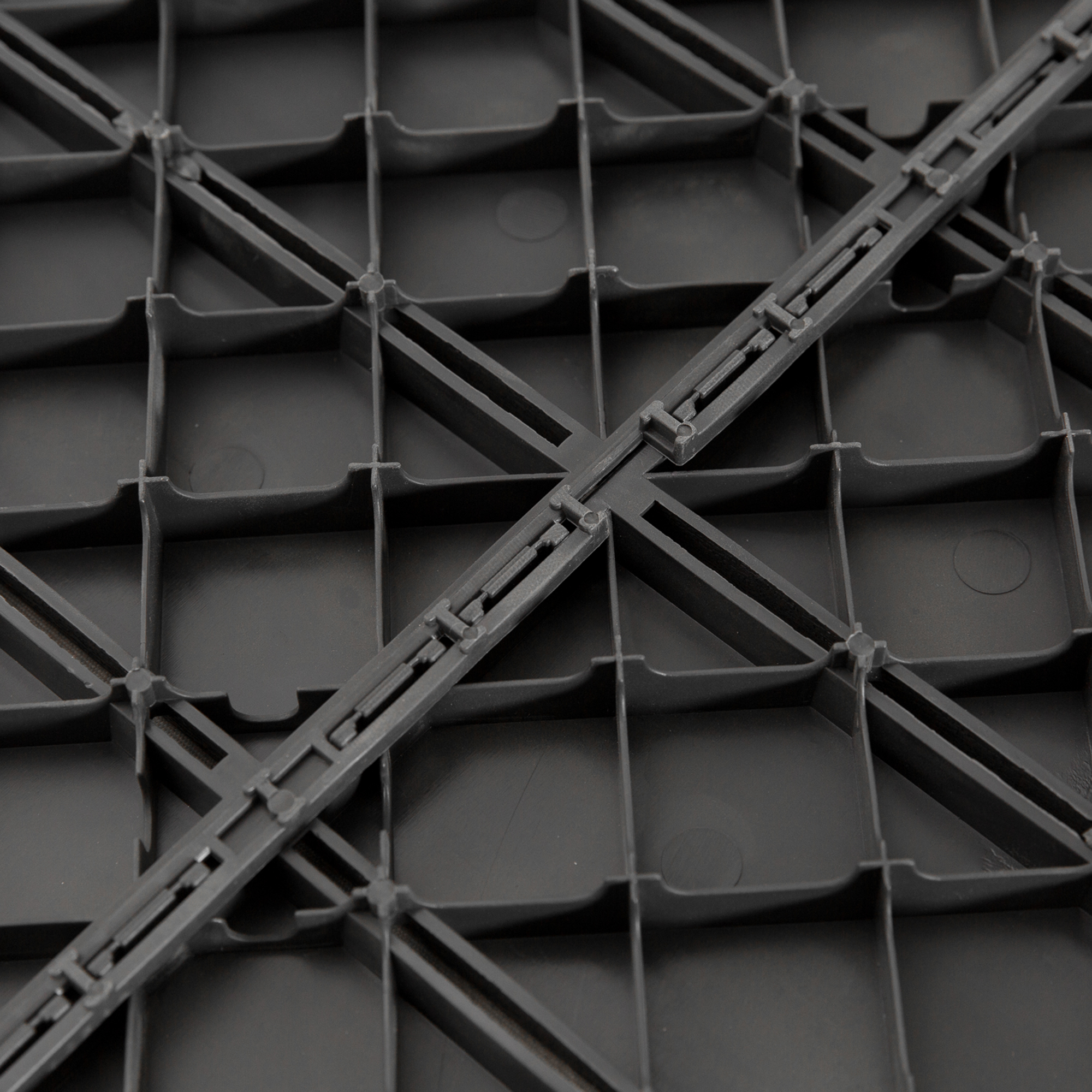 Terrassenfliesen 30 x 30 cm 9 Stück 0,81? Klickfliesen Balkonfliesen mit Klicksystem Drainagefunktion Bodenbelag Fliese für Terrasse Balkon Schwarz