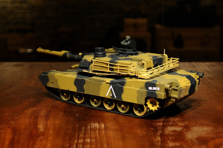 RC Panzer "M1A2 Abrams" 1:24 IR-Battle