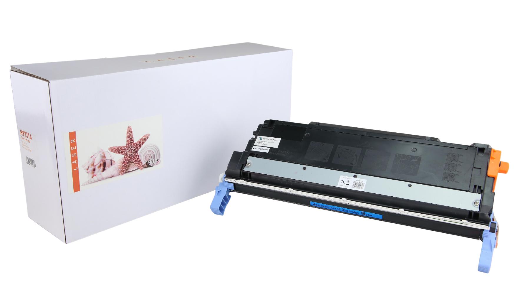 C9731A alternativ Toner cyan für HP / C9731A / 12.000 Seiten