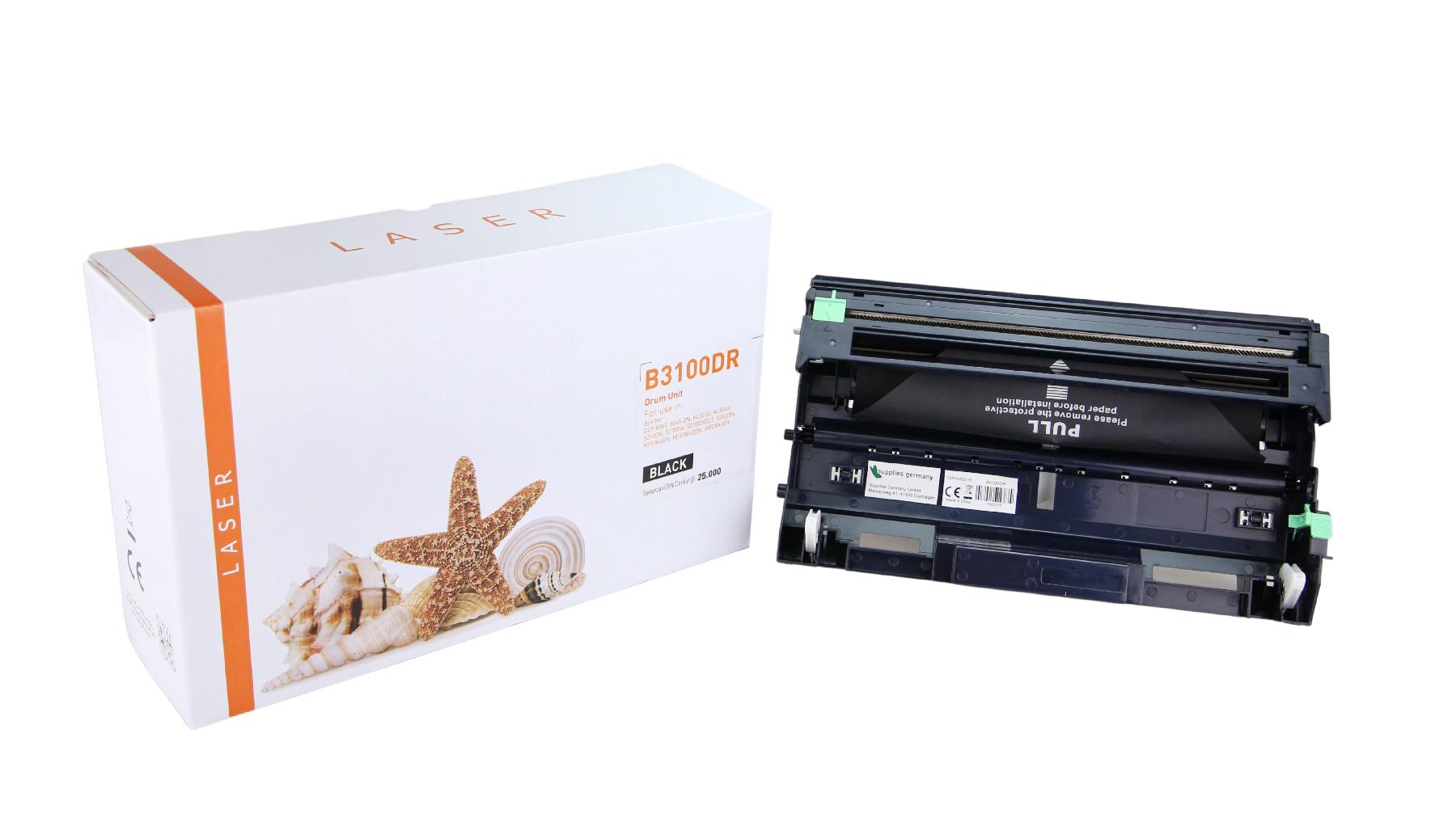DR3100 alternativ Trommel black Brother / DR3100 / 25.000 Seiten DR3100 alternativ Trommel black Brother / DR3100 / 25.000 Seiten