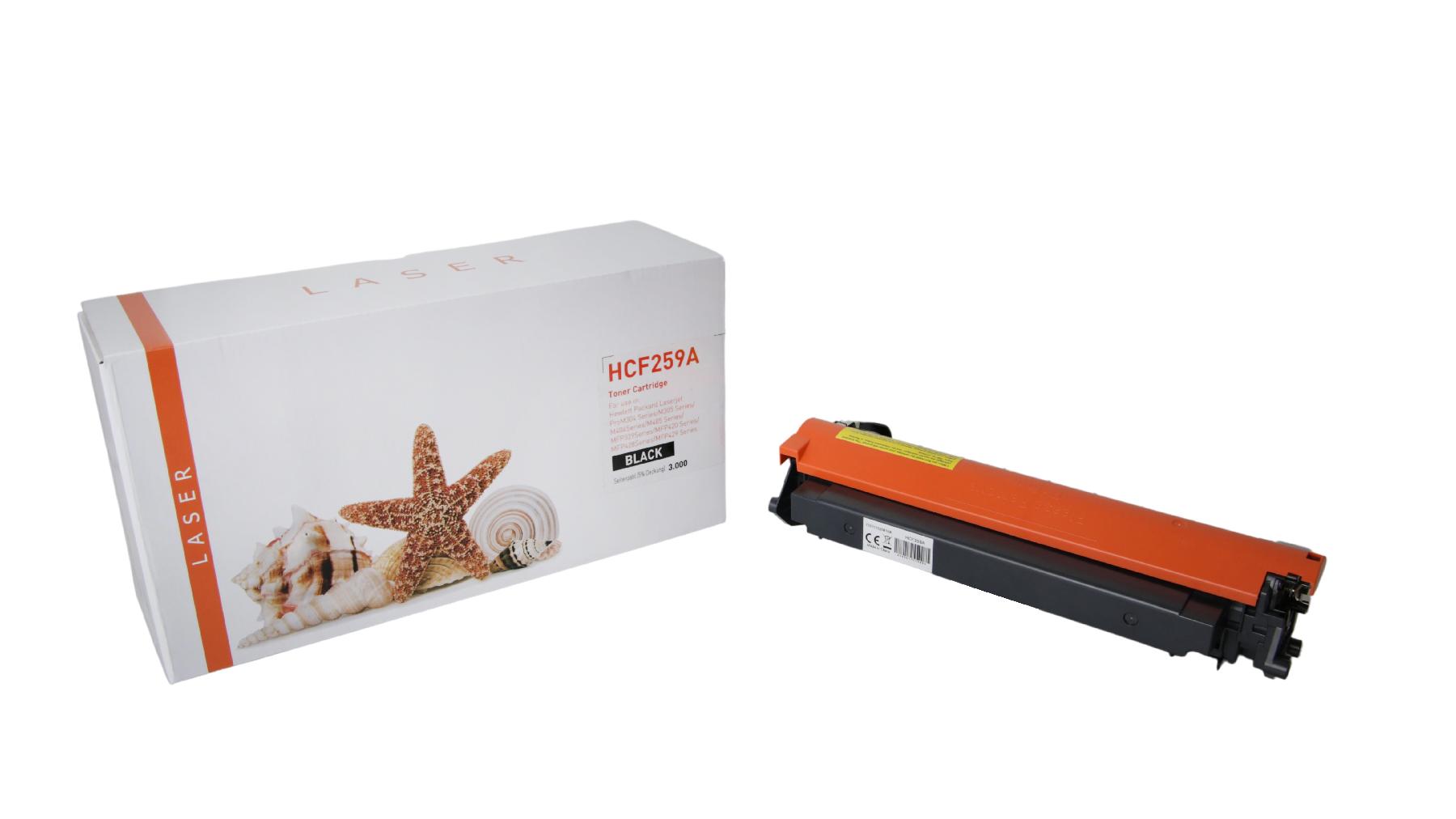 CF259A alternativ Toner schwarz für HP / CF259A / 3.000 Seiten