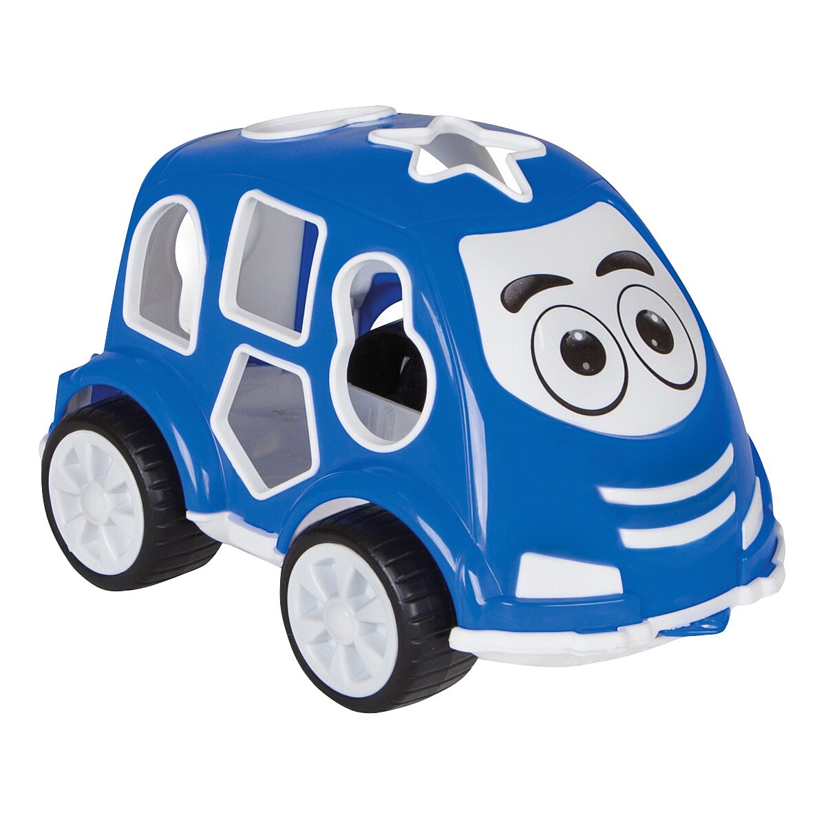 Formauto Lernspiel blau