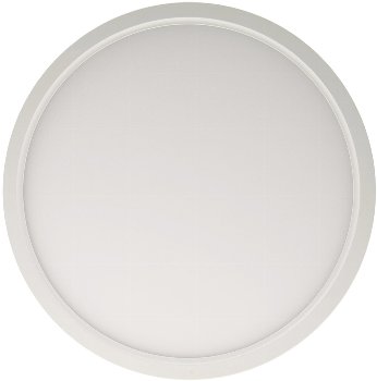 LED Deckenleuchte "Santano 18w", Ø 22,5cm, 18W, 1860lm, 3000K warmweiß