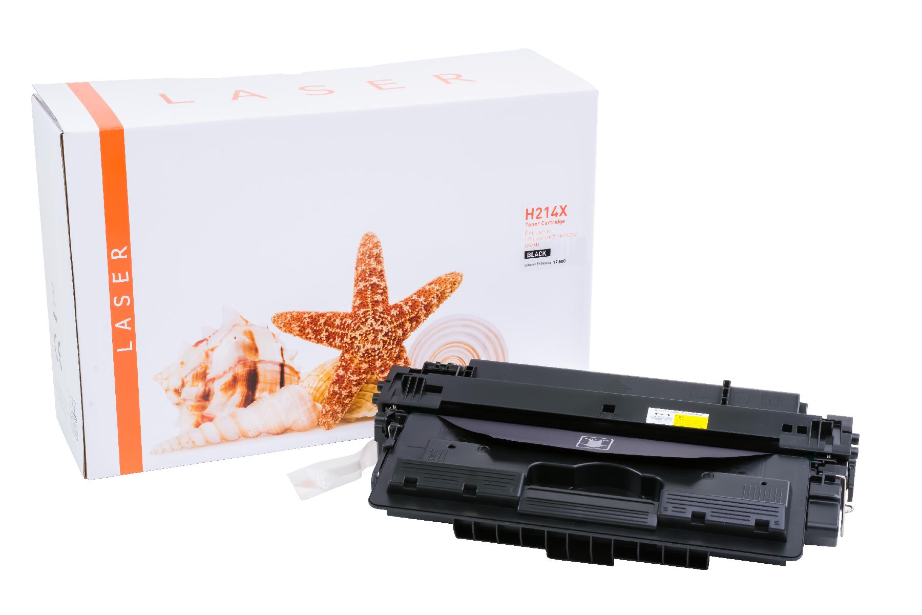 CF214X alternativ Toner black für HP / CF214X / 17.500 Seiten