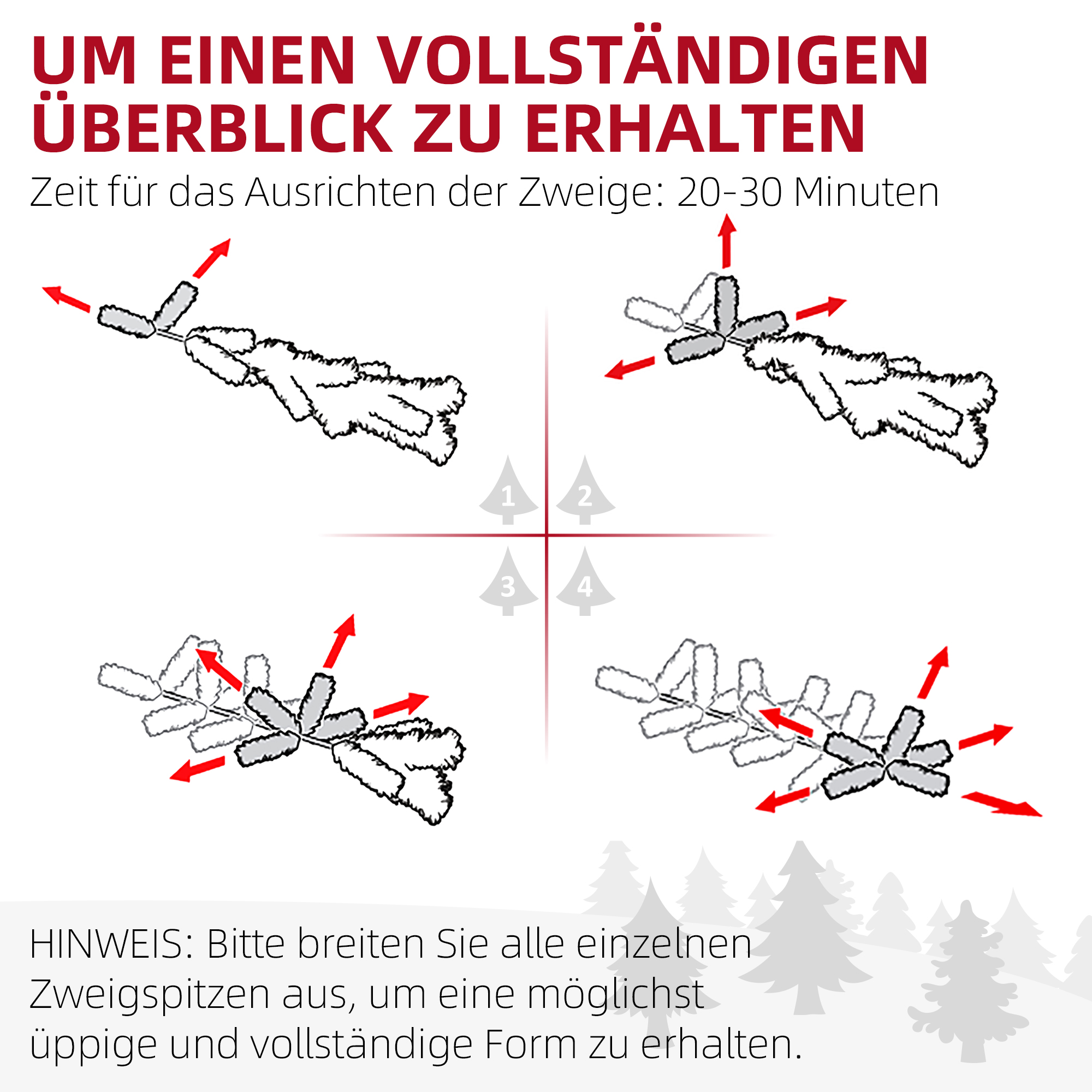 Weihnachtsbaum, Nordmanntanne, naturgetreu, breit & üppig, 150 x ?100 cm, Grün