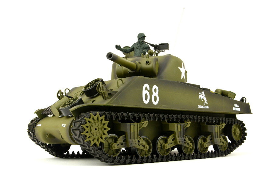 RC Panzer "M4A3 Sherman" - Metallgetriebe RC Panzer "M4A3 Sherman" - Metallgetriebe
