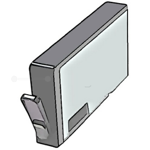 364PBK alternativ Tinte Photo black für HP / CB322E / 13ml